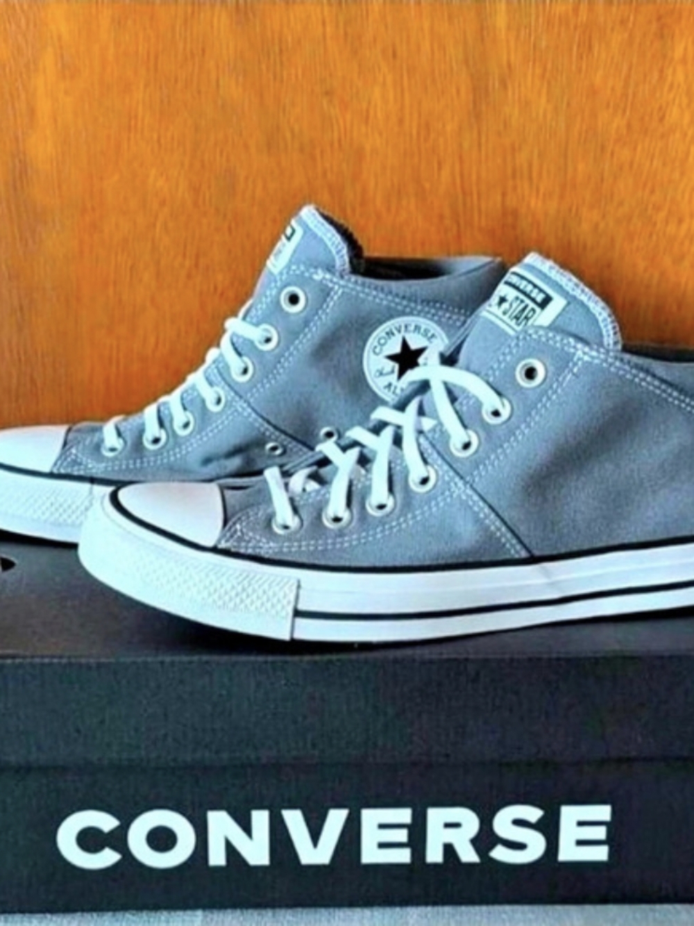 Converse Chuck Taylor All Star Classic Luner Grey Mens Size 9.5 New In Box!